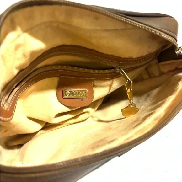 Gucci vintage GG logo distressed signature print canvas crossbody handbag - Picture 13 of 15